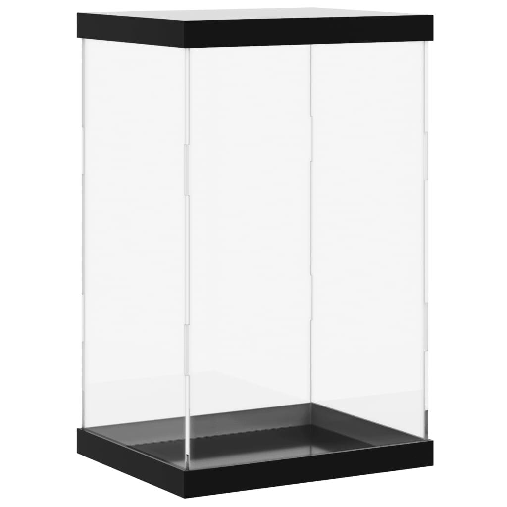 vidaXL Caja de exposición acrílico transparente 22x18x35 cm 8720845455163
