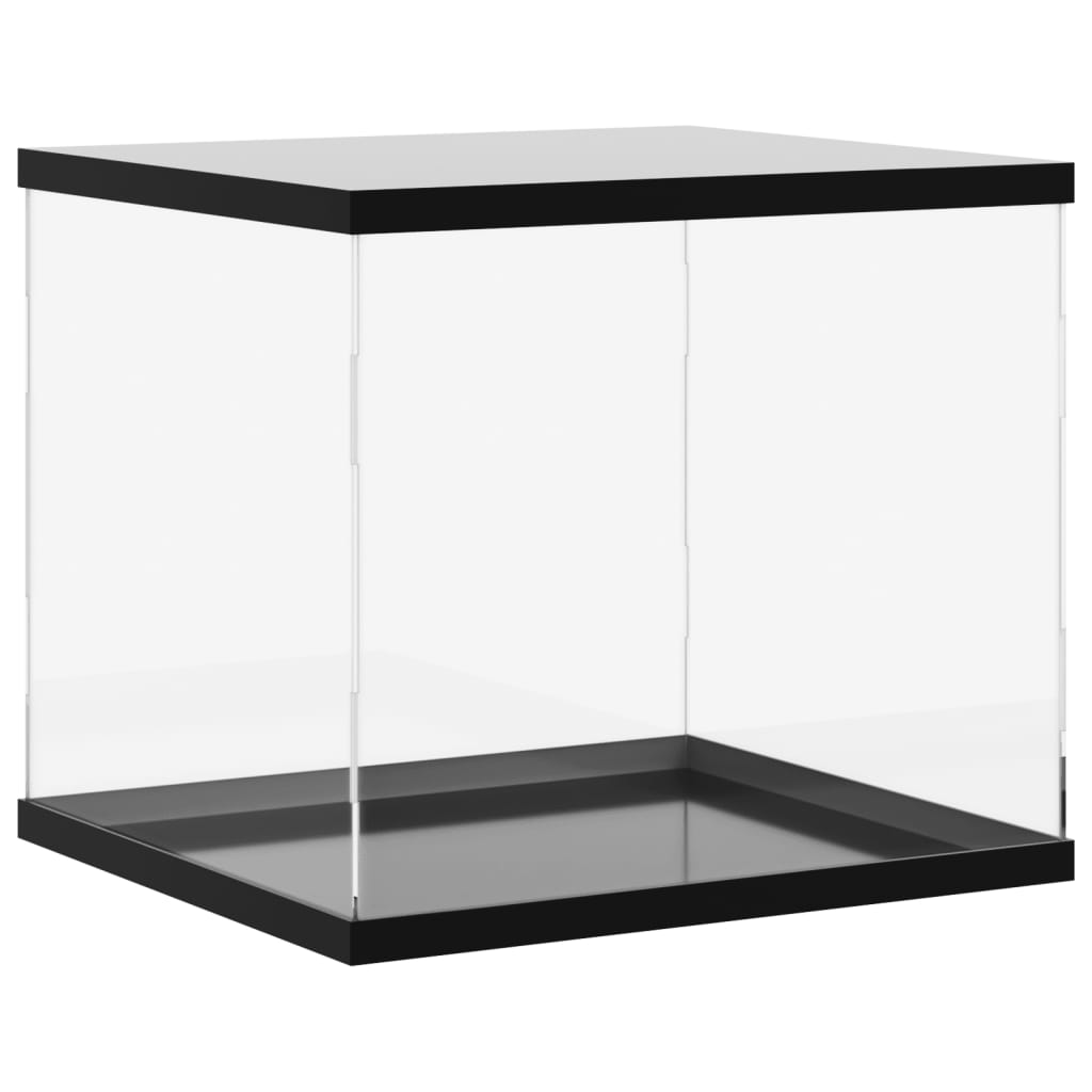 vidaXL Caja de exposición acrílico transparente 40x36x35 cm 8720845455170