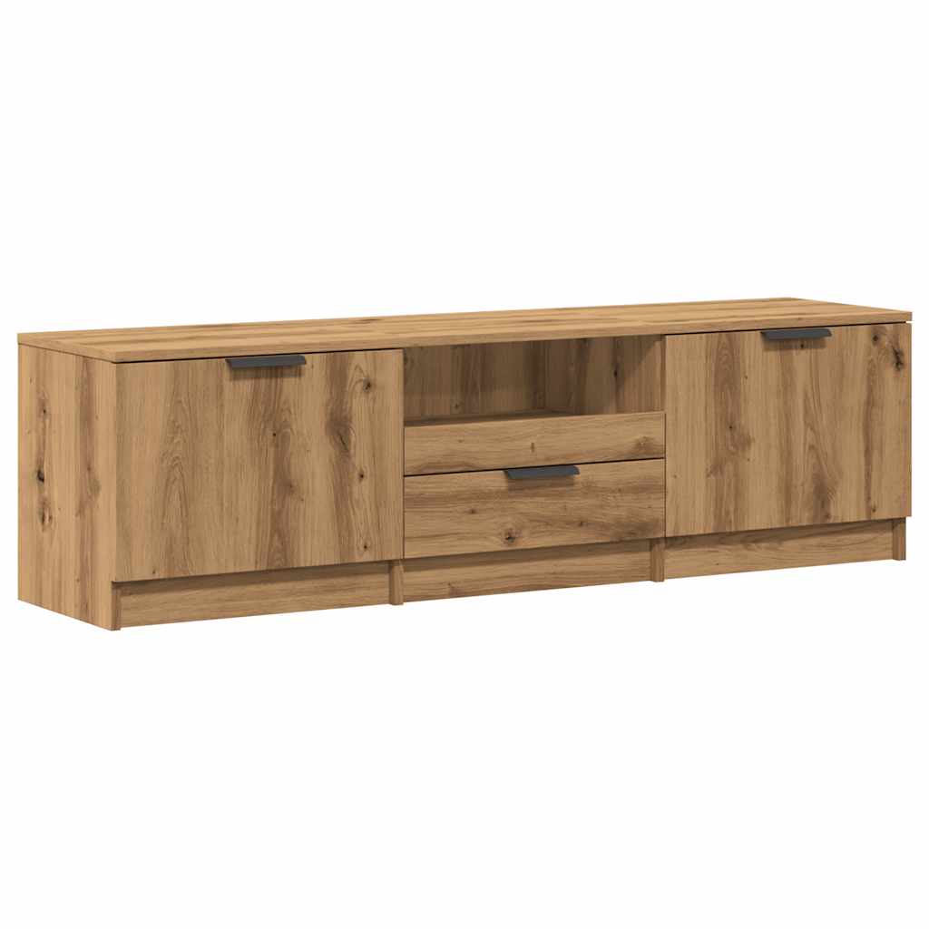 vidaXL Mueble de TV madera de ingeniería roble artisan 140x35x40 cm